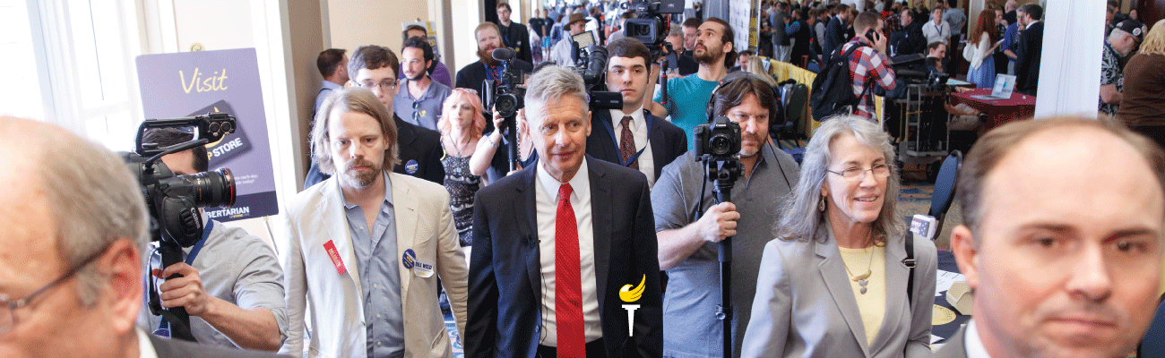 Libertarian chair invites outraged Trump loyalists to split their tickets