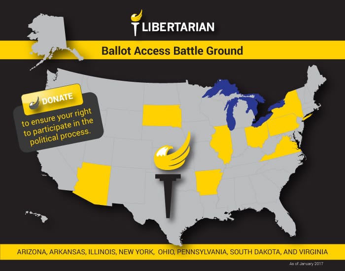 Ballot Access Battle Ground
