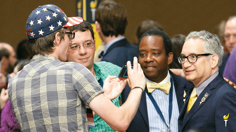 Marc Allan Feldman at the 2016 Libertarian Party National Convention