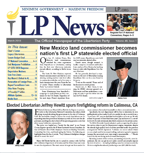 LP News, March 2018 LP News, March 2018