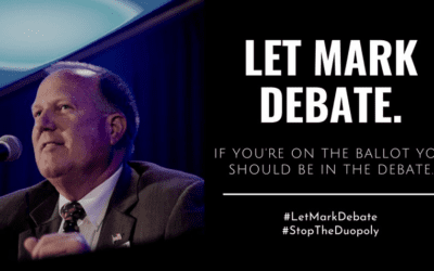 Libertarian Mark Tippetts excluded from TX governor debate, despite top-3 polling