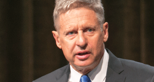 Gary Johnson condemns deficit during U.S. Senate debate in New Mexico
