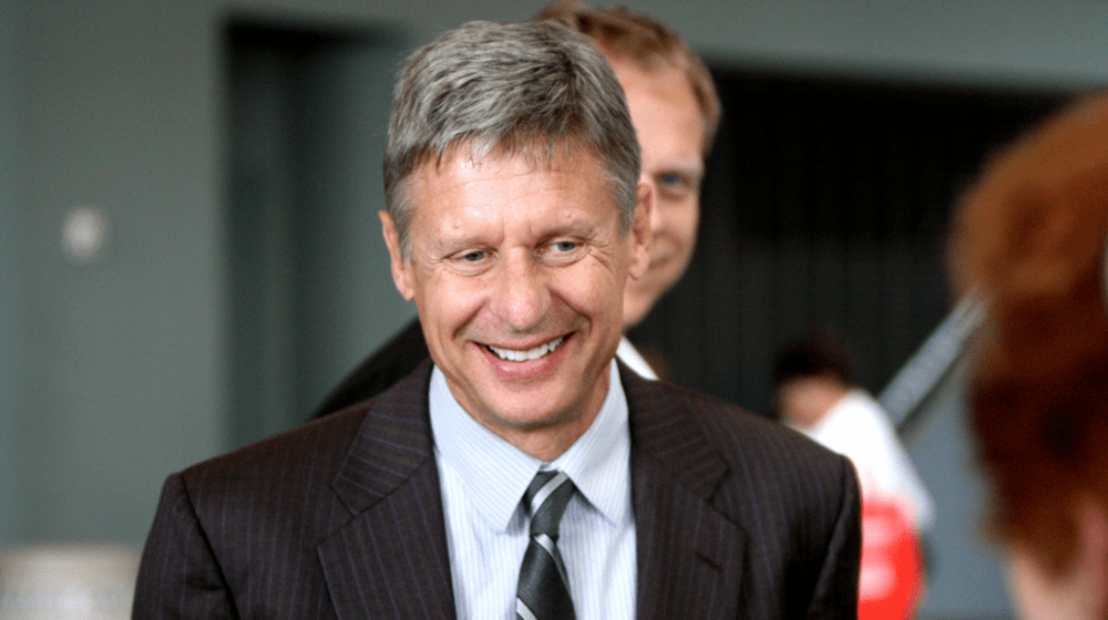 Gov. Gary Johnson is the 2018 Libertarian Party candidate for U.S. Senate in New Mexico, where he previously served two terms as governor. Johnson was also the Libertarian Party candidate for president in 2012 and 2016. Gov. Gary Johnson is the 2018 Libertarian Party candidate for U.S. Senate in New Mexico, where he previously served two terms as governor. Johnson was also the Libertarian Party candidate for president in 2012 and 2016.