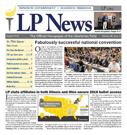 LP News, August 2018