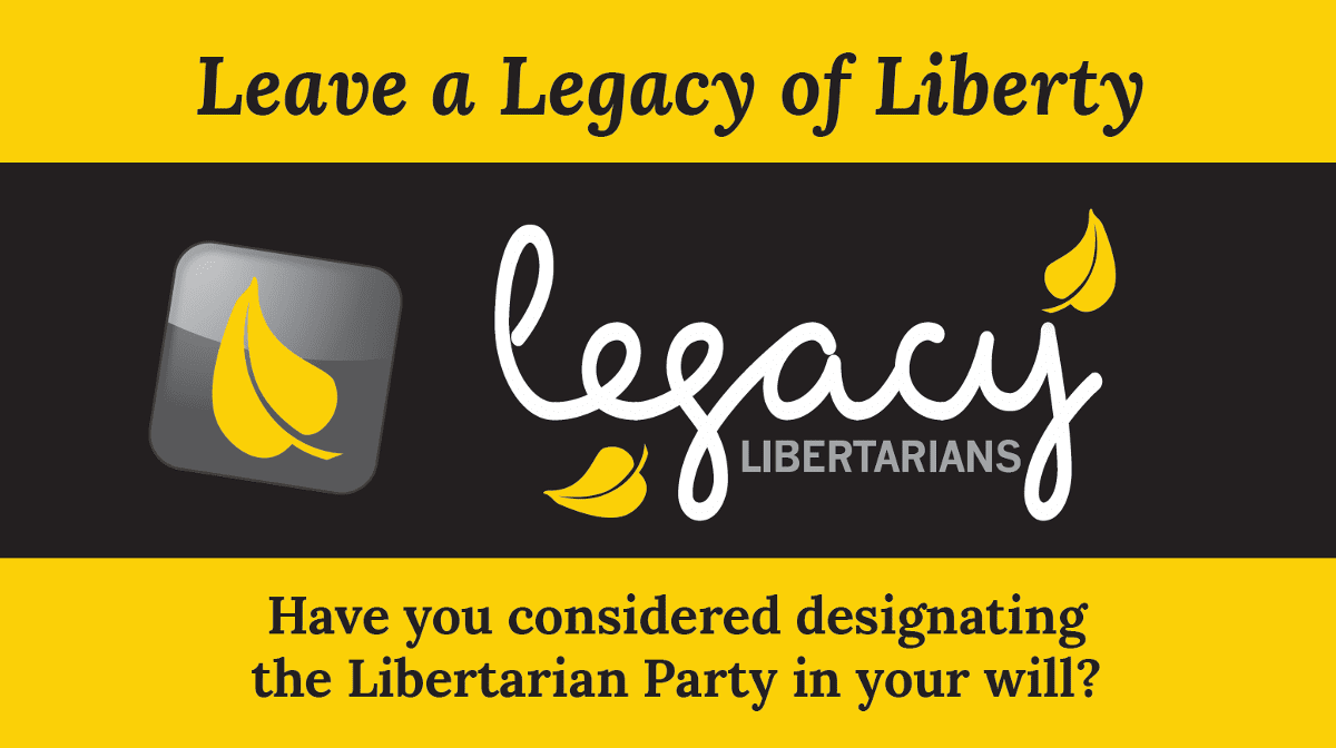Leave a Legacy of Liberty Leave a Legacy of Liberty