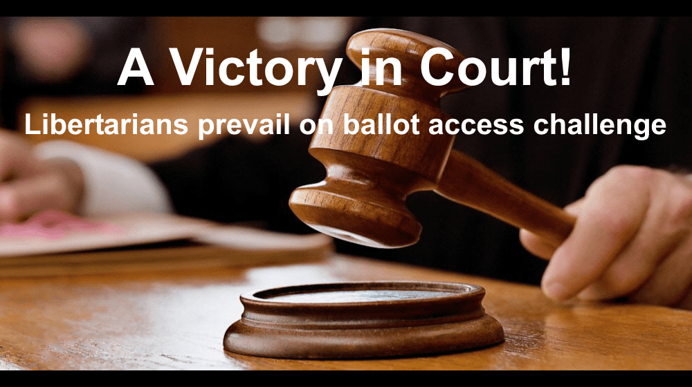 LP Arkansas Ballot Access Victory