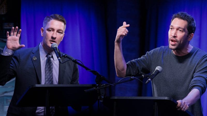 Reason covers Soho Forum debate between LNC chair Nicholas Sarwark and comedian Dave Smith