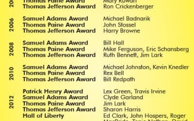 Awards to be presented at national convention