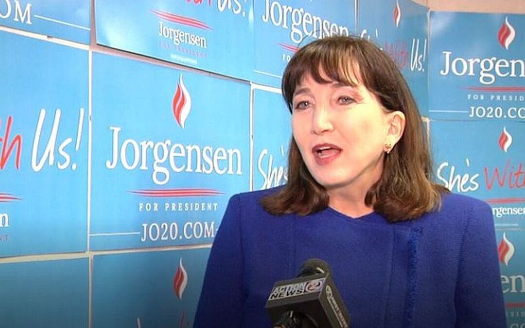 WBAY-TV: Libertarian Party Presidential Candidate Jo Jorgensen campaigns in Wisconsin